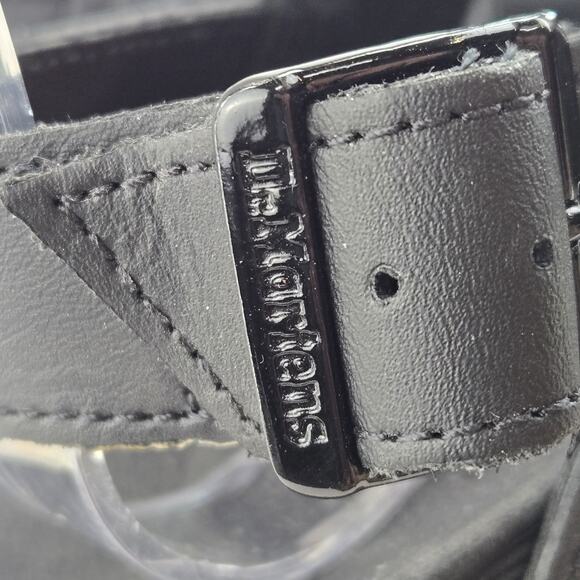 Dr Martens Voss Platform Sandals Womens 6 Black Leather Slingback Chunky Rock - Picture 11 of 11